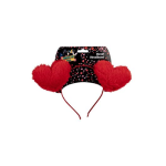 Dress-Up Plush Hearts Headband